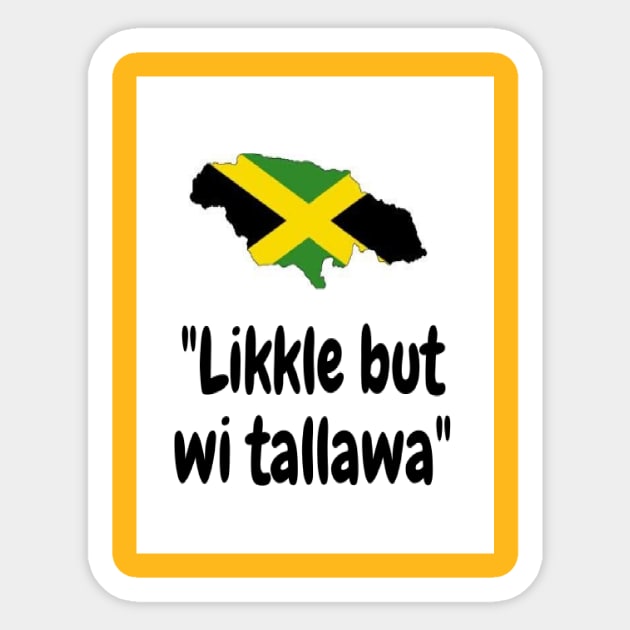 Jamaican Roots Sticker by natz-simmona